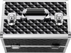 Make-upkoffer, Kapperskoffer, Cosmeticakoffer, Lege Nagelkoffer, Multikoffer, Afsluitbaar Voor Nageldesign/massageolie/fotoapparatuur, 34,7 X 22,2 X 25 Cm HMTM-YAHEE-411176 -Cosmeticawinkel 1200x905 1