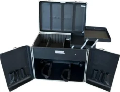 Pedicure Koffer/trolley - Professional Pedicure Case - Zilver Disco -Cosmeticawinkel 1200x911 3