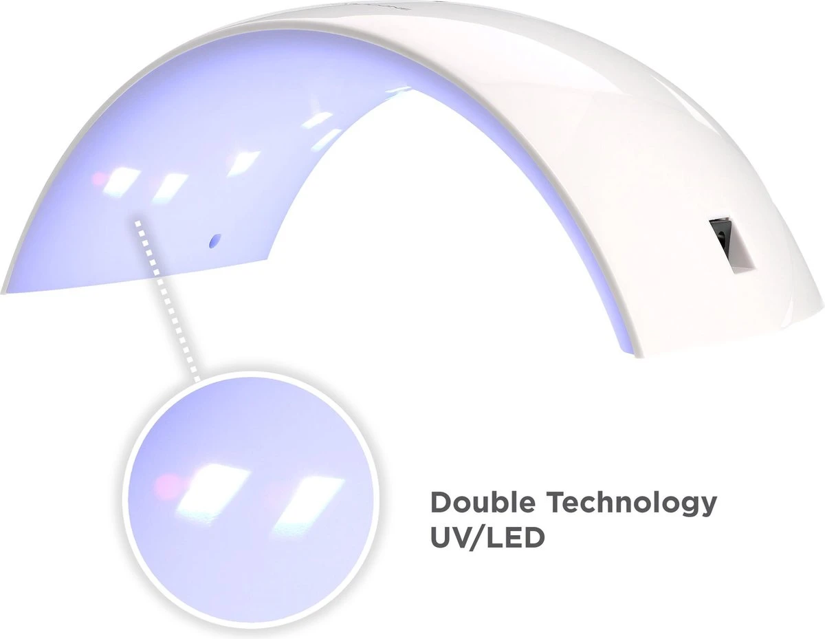 Gellak Starterspakket – Méanail Kit Design - Led Lamp – Gel Nagellak 15ml - Heaven 6 Gellak Starterspakket – Méanail Kit Design - Led Lamp – Gel Nagellak 15ml - Heaven - Afbeelding 6