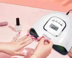 Merkloos Daniqqi - 80 Watt UV LED Lamp Nagels - 45 Leds Nagellamp - Wit -Cosmeticawinkel 1200x960 4