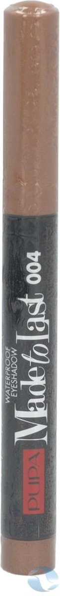 Pupa Milano Made To Last Waterproof Oogschaduw - 004 Golden Brown 6 Pupa Milano Made To Last Waterproof Oogschaduw - 004 Golden Brown - Afbeelding 6