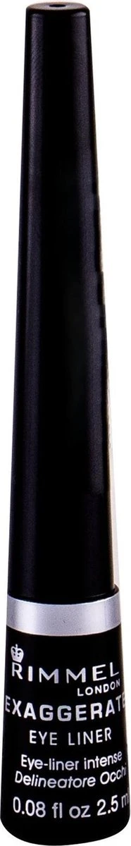 Rimmel London Exaggerate Eyeliner - 01 Black 13 Rimmel London Exaggerate Eyeliner - 01 Black - Afbeelding 13