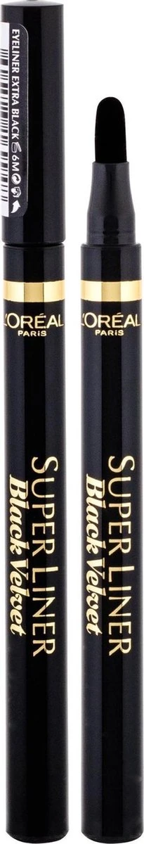 L’Oréal Paris SuperLiner Black Velvet Eyeliner - Zwart 6 L’Oréal Paris SuperLiner Black Velvet Eyeliner - Zwart - Afbeelding 6