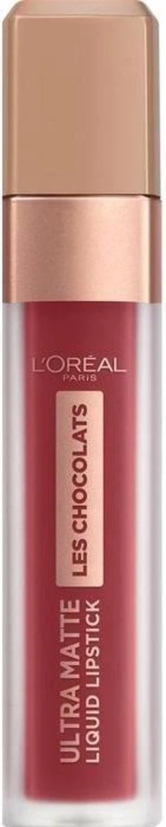 L'Oréal Paris Les Chocolates Ultra Matte Liquid Lippenstift - 864 Tasty Ruby 7 L'Oréal Paris Les Chocolates Ultra Matte Liquid Lippenstift - 864 Tasty Ruby - Afbeelding 7