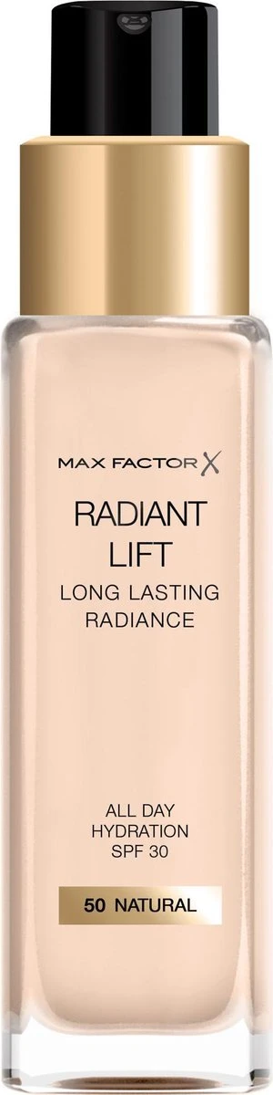 Max Factor - Radiant Lift Foundation - 050 Natural 2 Max Factor - Radiant Lift Foundation - 050 Natural - Afbeelding 2