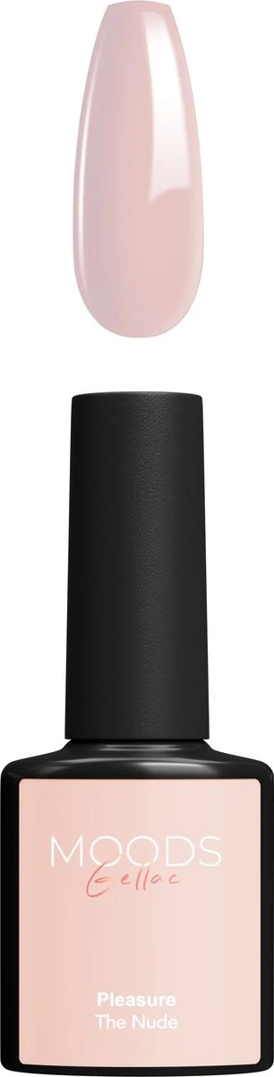 Moods Gellac - Pleasure - Gellak - Nude Kleur - 15ML 1 Moods Gellac - Pleasure - Gellak - Nude Kleur - 15ML