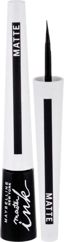Maybelline Master Ink Matte Liner - Charcoal Black - Zwart - Eyeliner
