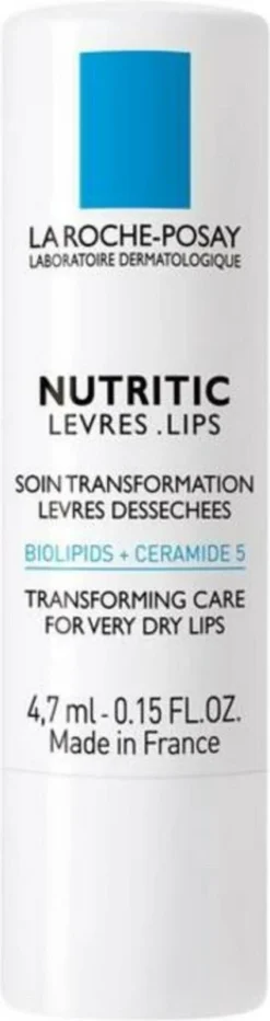 La Roche-Posay Nutritic Lippenstick - 4,7ml - (zeer) Droge Lippen -Cosmeticawinkel 318x1200