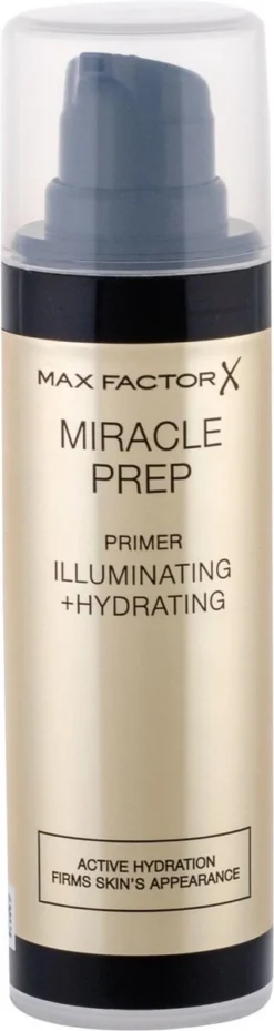 Max Factor Miracle Prep Primer Illuminating & Hydrating - 000 Transparant - 30 Ml -Cosmeticawinkel 319x1200 1