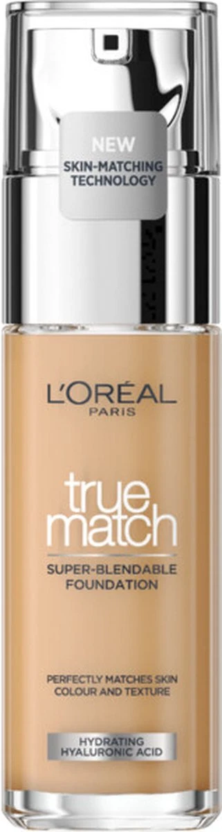 L’Oréal Paris - True Match Foundation - 5.5R/C - Natuurlijk Dekkende Foundation Met Hyaluronzuur En SPF 16 - 30 Ml 1 L’Oréal Paris - True Match Foundation - 5.5R/C - Natuurlijk Dekkende Foundation Met Hyaluronzuur En SPF 16 - 30 Ml