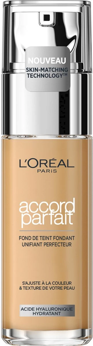 L’Oréal Paris Accord Parfait Foundation - 2N - Natuurlijk Dekkende Foundation Met Hyaluronzuur En SPF 16 - 30 Ml 1 L’Oréal Paris Accord Parfait Foundation - 2N - Natuurlijk Dekkende Foundation Met Hyaluronzuur En SPF 16 - 30 Ml