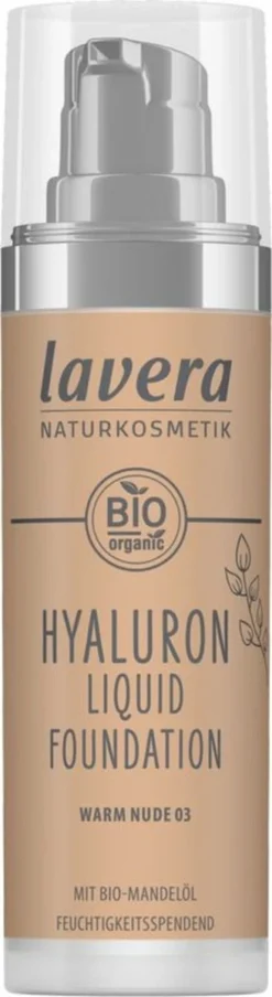 Lavera Make-up Hyaluron Liquid Foundation -Warm Nude 03-, 30 Ml 7 Lavera Make-up Hyaluron Liquid Foundation -Warm Nude 03-, 30 Ml -Cosmeticawinkel 328x1200 5
