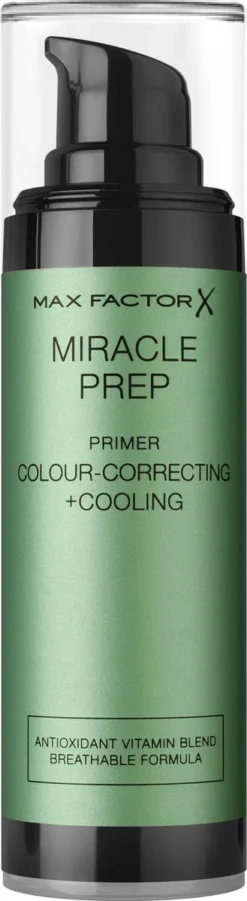 ​Max Factor - Miracle Prep Colour Correcting & Cooling Primer 30 Ml -Cosmeticawinkel 329x1200 2