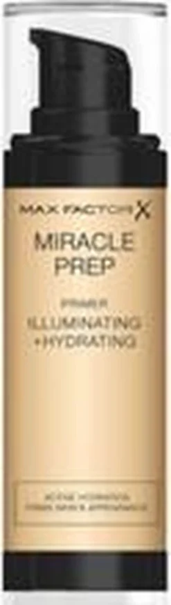 Max Factor Miracle Prep Primer Illuminating & Hydrating - 000 Transparant - 30 Ml -Cosmeticawinkel 341x1200 3