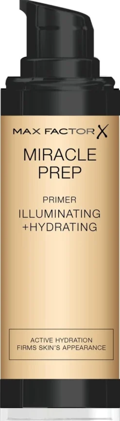 Max Factor Miracle Prep Primer Illuminating & Hydrating - 000 Transparant - 30 Ml -Cosmeticawinkel 342x1200 2