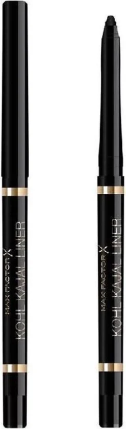 Max Factor Kohl Kajal Automatic Oogpotlood - 001 Black 24 Max Factor Kohl Kajal Automatic Oogpotlood - 001 Black -Cosmeticawinkel 354x1200 3