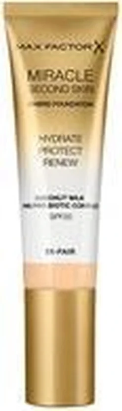 Max Factor Miracle Second Skin Foundation - 03 Light 23 Max Factor Miracle Second Skin Foundation - 03 Light -Cosmeticawinkel 356x1200