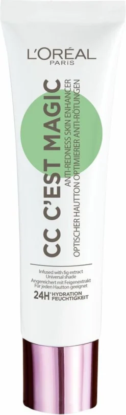 L’Oréal Paris - C'est Magic - Anti-roodheid Crème - CC Cream - 30 Ml
