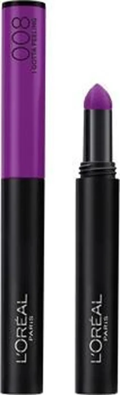 L'Oréal Paris Infaillible Matte Max - 008 I Gotta Feeling Violet- Lippenstift 8 L'Oréal Paris Infaillible Matte Max - 008 I Gotta Feeling Violet- Lippenstift -Cosmeticawinkel 367x1200 1