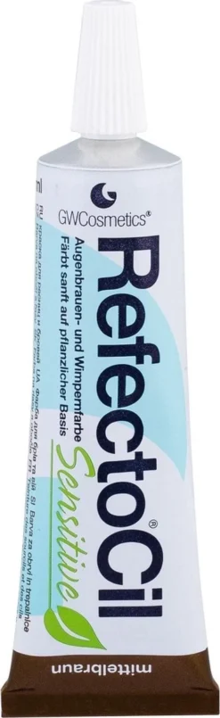 RefectoCil - Sensitive - Wimper & Wenkbrauw Verf - Midden Bruin - 15 Ml -Cosmeticawinkel 368x1200 2