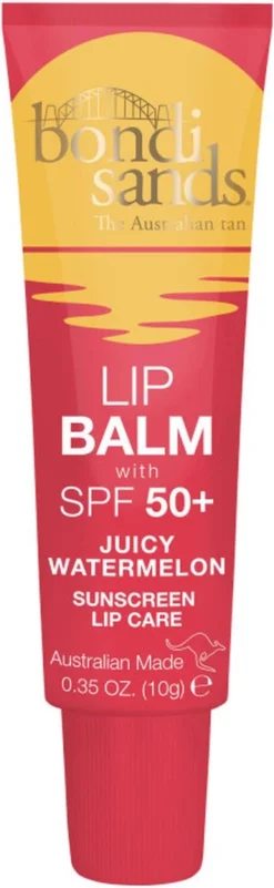 Bondi Sands - SPF 50+ Sunscreen Lip Balm Juicy Watermelon -Cosmeticawinkel 370x1200 1