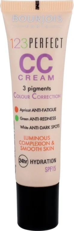 Bourjois 123 Perfect CC Cream - 033 Beige Rosé -Cosmeticawinkel 384x1200 3