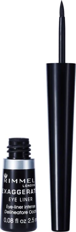 Rimmel London Exaggerate Eyeliner - 01 Black 21 Rimmel London Exaggerate Eyeliner - 01 Black -Cosmeticawinkel 396x1200 5