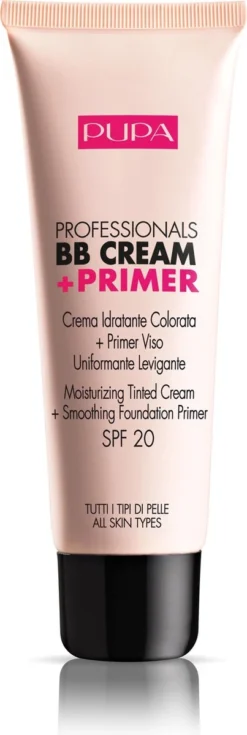 Pupa Milano Professionals BB Cream + Primer - 002 Sand 27 Pupa Milano Professionals BB Cream + Primer - 002 Sand -Cosmeticawinkel 403x1200 3