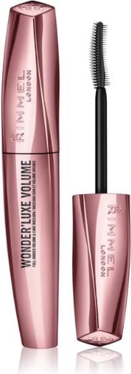 Rimmel London Wonder'Luxe Mascara - 001 Black 11 Rimmel London Wonder'Luxe Mascara - 001 Black - Afbeelding 11