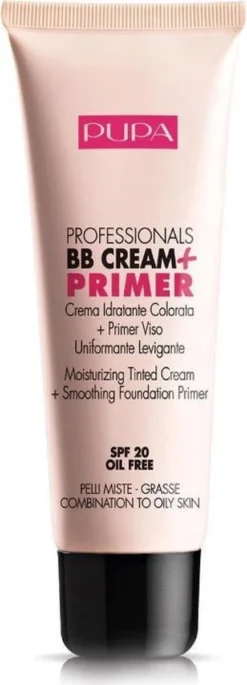 Pupa BB Cream + Primer For Combination To Oily Skin - 002 Sand 19 Pupa BB Cream + Primer For Combination To Oily Skin - 002 Sand -Cosmeticawinkel 433x1200 1