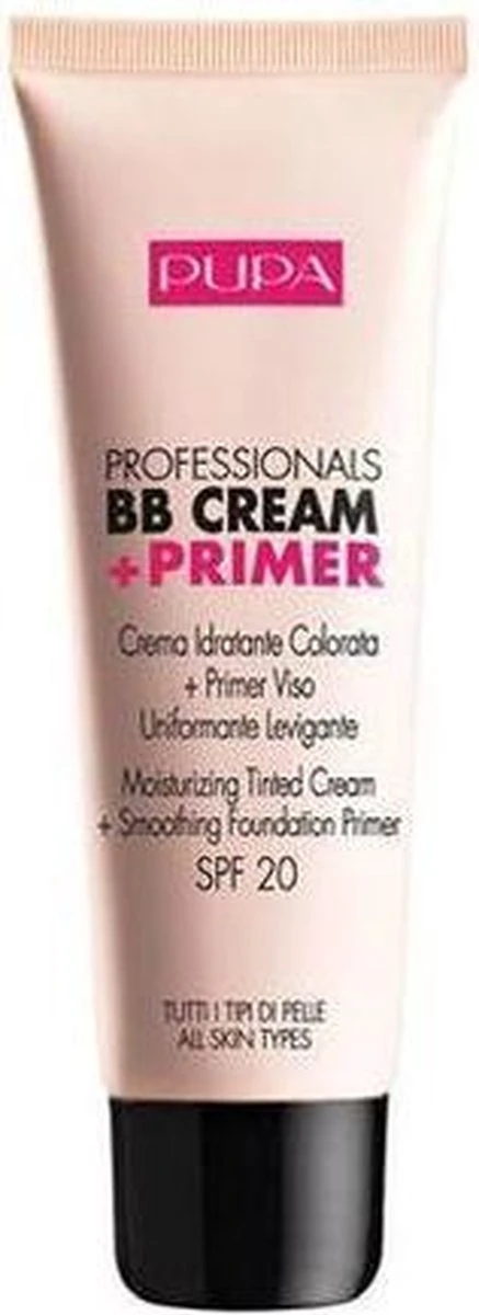 Pupa Milano Professionals BB Cream + Primer - 002 Sand 14 Pupa Milano Professionals BB Cream + Primer - 002 Sand - Afbeelding 14