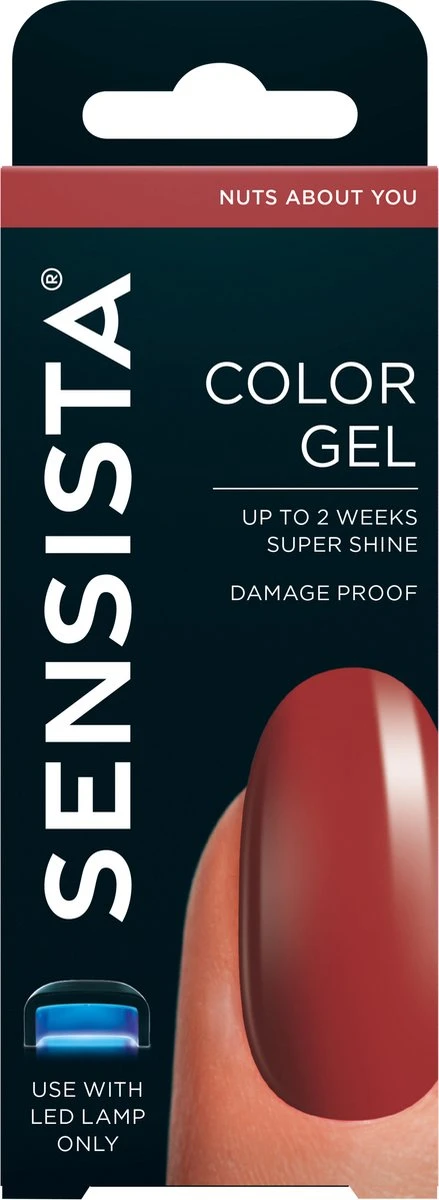 Sensista Color Gel Nuts About You - Bruin 4 Sensista Color Gel Nuts About You - Bruin - Afbeelding 4