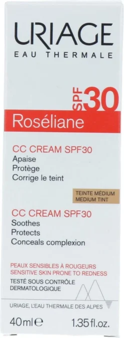 Uriage Roséliane Cc Crème Spf30 -Cosmeticawinkel 442x1200