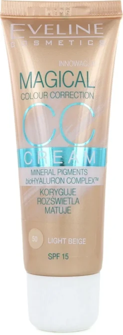 Eveline Cosmetics CC Cream Magical Colour Correction Light Beige 30ml.