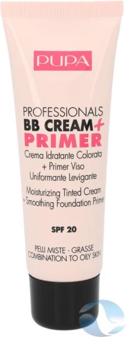 Pupa BB Cream + Primer For Combination To Oily Skin - 002 Sand 20 Pupa BB Cream + Primer For Combination To Oily Skin - 002 Sand -Cosmeticawinkel 449x1200 1