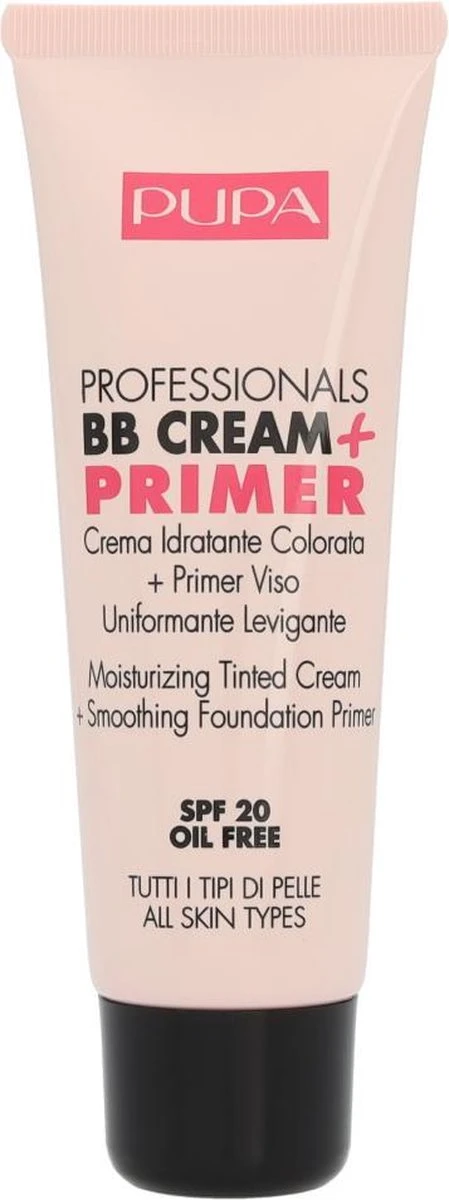 Pupa Milano Professionals BB Cream + Primer - 002 Sand 7 Pupa Milano Professionals BB Cream + Primer - 002 Sand - Afbeelding 7