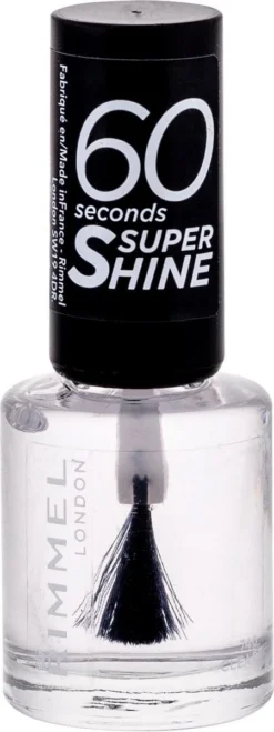 Rimmel London 60 Seconds SuperShine Nagellak - 740 Clear -Cosmeticawinkel 450x1200 3