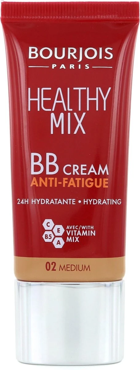Bourjois Healthy Mix BB Cream Anti Fatigue - 02 Medium Beige 3 Bourjois Healthy Mix BB Cream Anti Fatigue - 02 Medium Beige - Afbeelding 3