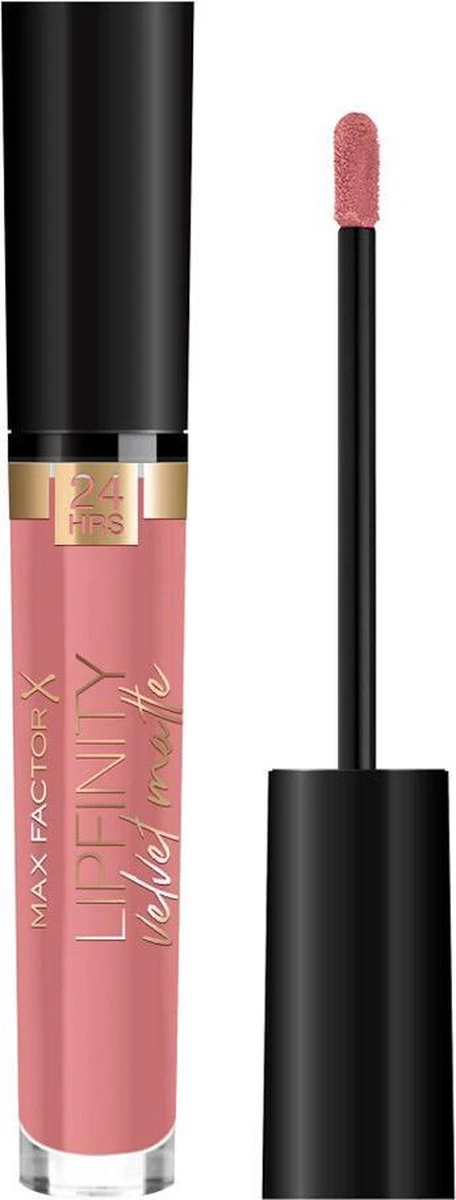 Max Factor Lipfinity Velvet Matte Lippenstift - 045 Posh Pink Nude 2 Max Factor Lipfinity Velvet Matte Lippenstift - 045 Posh Pink Nude - Afbeelding 2