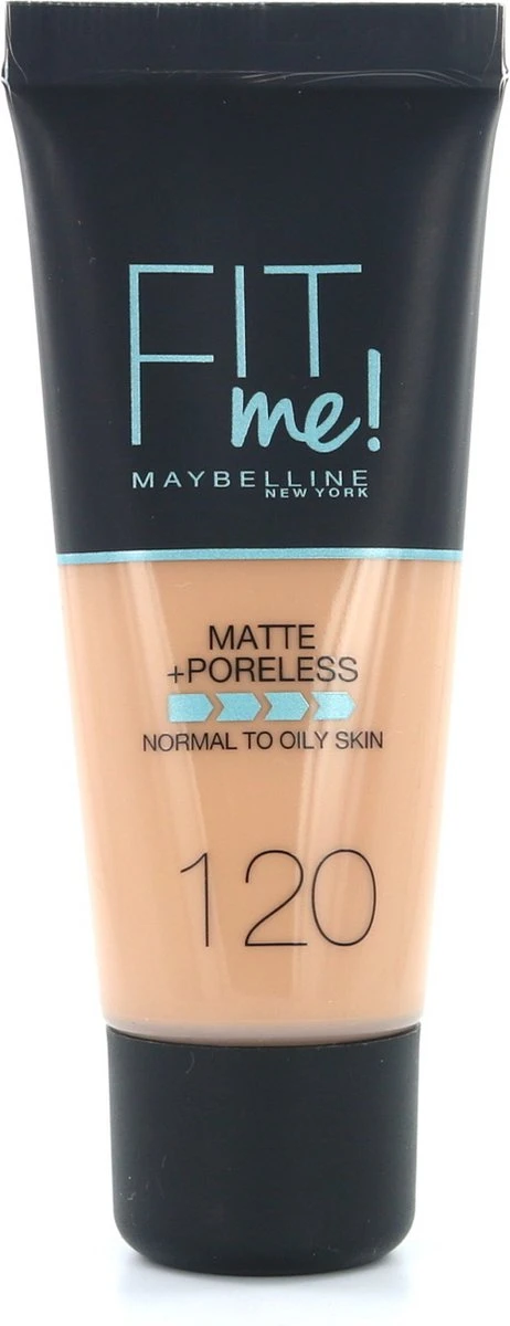 Maybelline Fit Me Matte & Poreless Foundation - 120 Classic Ivory 2 Maybelline Fit Me Matte & Poreless Foundation - 120 Classic Ivory - Afbeelding 2