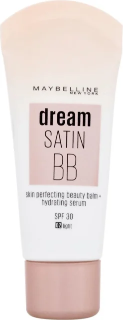 Maybelline Dream Satin BB Cream - Light -Cosmeticawinkel 463x1200 1