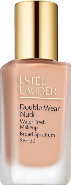 Estée Lauder Double Wear Nude Water Fresh Makeup Foundation 30 Ml - 1W2 Sand - Met SPF 30