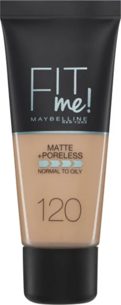 Maybelline Fit Me Matte & Poreless Foundation - 120 Classic Ivory 26 Maybelline Fit Me Matte & Poreless Foundation - 120 Classic Ivory -Cosmeticawinkel 478x1200 4