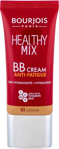 Bourjois Healthy Mix BB Cream Anti Fatigue - 02 Medium Beige 22 Bourjois Healthy Mix BB Cream Anti Fatigue - 02 Medium Beige -Cosmeticawinkel 478x1200 7