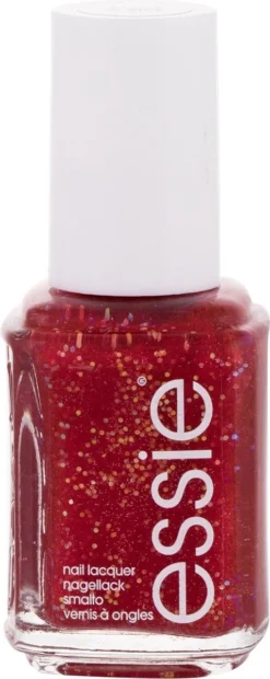 Essie Winter Collection Nagellak – 667 Knotty Or Nice - Rode Glitter Nagellak -Cosmeticawinkel 478x1200 9