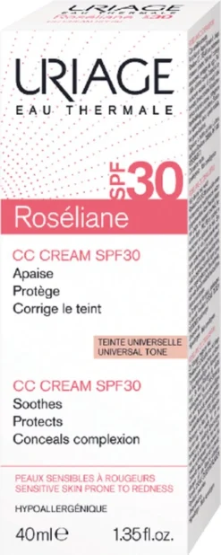Uriage Roséliane Cc Crème Spf30 -Cosmeticawinkel 480x1200 1