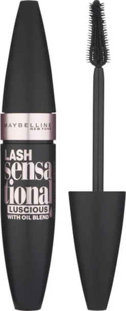 Maybelline New York - Lash Sensational Luscious Mascara - 03 Very Black - 9.5 Ml -Cosmeticawinkel 486x1200