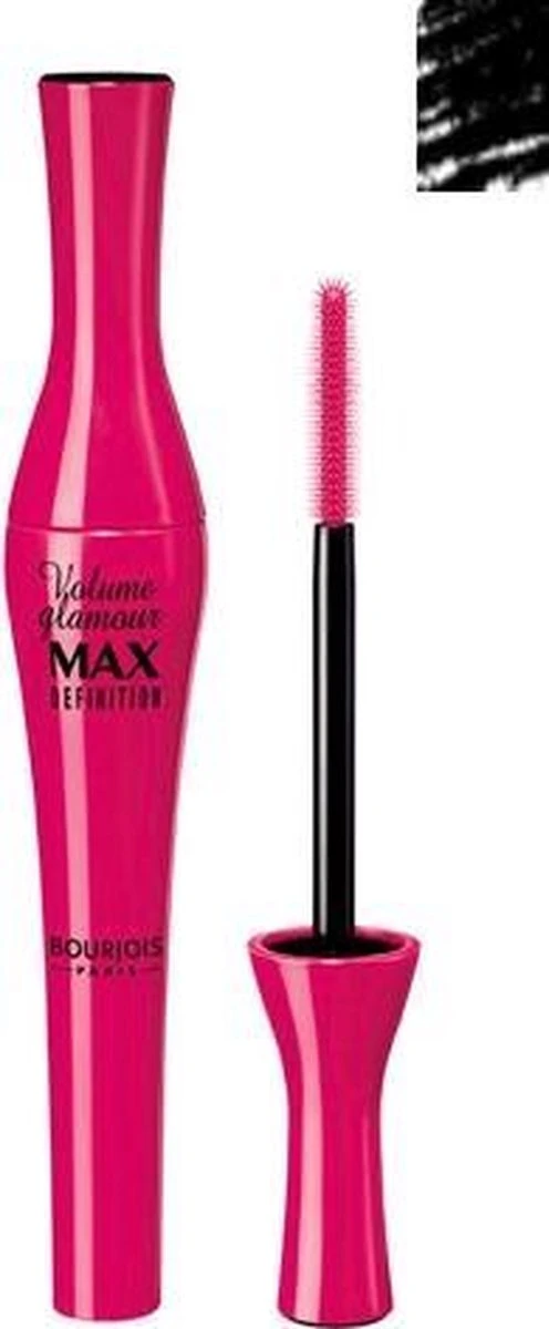 Bourjois Volume Glamour Max Definition Mascara - 51 Max Black 4 Bourjois Volume Glamour Max Definition Mascara - 51 Max Black - Afbeelding 4