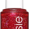 Essie Winter Collection Nagellak – 667 Knotty Or Nice - Rode Glitter Nagellak