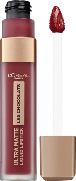 L'Oréal Paris Les Chocolates Ultra Matte Liquid Lippenstift - 864 Tasty Ruby 25 L'Oréal Paris Les Chocolates Ultra Matte Liquid Lippenstift - 864 Tasty Ruby -Cosmeticawinkel 509x1200 1
